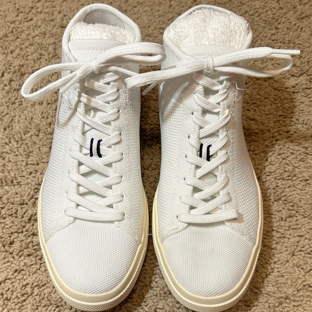 Rothy's White High-Top Sneakers